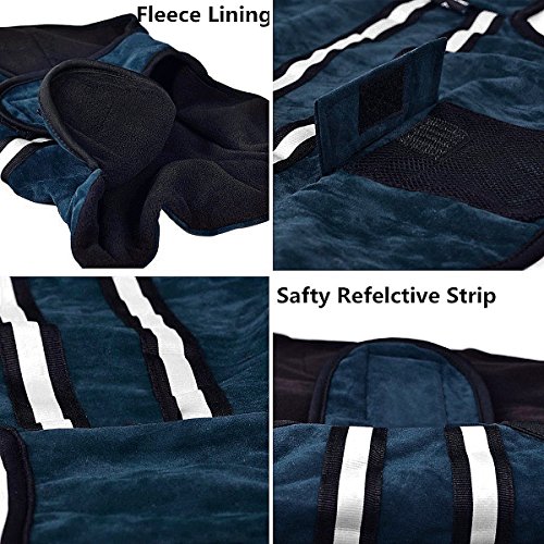 Poppypet-Winter-Coat-for-Dog-Warm-Dog-Coats-Dog-Jacket-Winter-Protect-Coat-Winter-Clothes-for-Dogs-Dog-Winter-Warm-Clothes-Blue-L