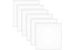 ‎LED UNIVERSUM 6x LED Panel 62x62cm 28W 4000K neutralweiß 5040lm 180 Lumen/Watt flimmerfrei blendfrei UGR<19 Einbau Rasterleuchte Einlegeleuchte Deckenleuchte Odenwalddecke OWA 620x620x32mm