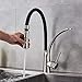 Produktbild Küchen-Wasserhahn Brisante Nickel-küche Sink Faucet Pull Down Swivel Spout Kitchen Sink Tap Deck Mounted Bathroom Hot And Cold Water Mixer