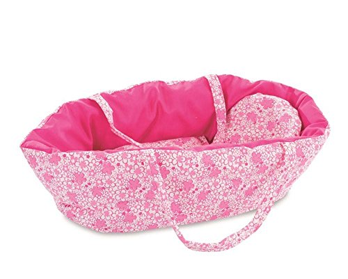 Preisvergleich Produktbild Puppentragetasche Blumen pink klein