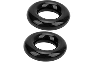 Astibym Golf Swing Weight Ring,2Pcs/Set Golf Club Swing Trainer Rings Weighted Golf Donut for Golfer Outdoor Sports Training
