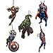 Produktbild Auto-Lufterfrischer von Marvel Avengers, mit den Motiven Thor, Hulk, Captain America, Iron Man und Spiderman, 5 Stück