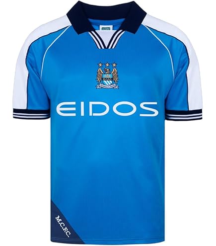 ウェア Manchester City 1993-94 Away Uniform Manchester City 1993-94 Retro Football Jersey | Vintage