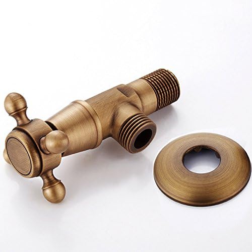 GFEI Bathroom bathroom hardware copper patina complex triangle valve tap