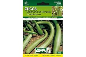 SEMENTI DOTTO Sementi da Orto - Zucca Lageriana da Pergola lunghissima - Sem. Dotto