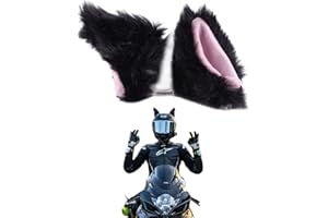 MSPEBEC Uszy kasku, uszy kasku narciarskiego, uszy kasku motocyklowego, dekoracja kasku motocyklowego, odpowiednie do kasków motocyklowych, kasków narciarskich, kasków rowerowych itp.