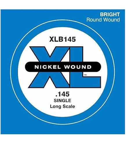 D'addario ECB81-5SL Electric Bass 5-String Set Chromes Flat Wound Super Long Scale 45 132 Jeu De 5 Cordes 190431