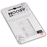 Noosy &Ccedil;eşitli SIM adapt&ouml;r&uuml;, karıştırma seti, 3'l&uuml; paket (Micro+Nano)