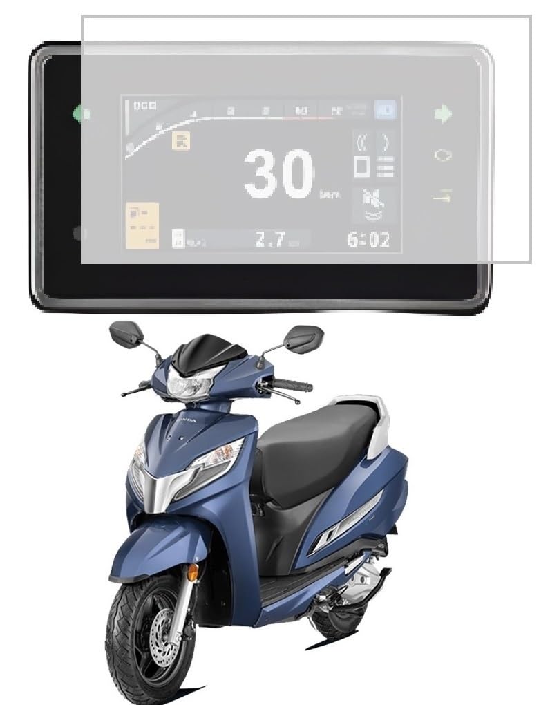 Zealsy Compatible For ACTIVA 125 2025 Latest Digital Speedometer Screen Guard Protector Accessories
