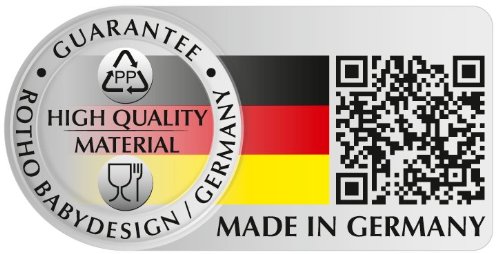 Rotho Babydesign Bella Bambina Badewanne (Farbton „Blue Pearl“) - 2