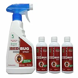 Green Dragons Biodegradable Bed Bug Spray | Make Ready to Use 1420ml