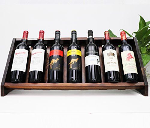 Tuorui Tabletop Wine Rack Weinglashaltertabletop Weinregal Holz Weinflasche Und Glasregal Weinlagerung Einfache Montage 7 Flasche 6 Lange Stem Glashalter Tuorui Tabletop Wine Rack Weinglashaltertabletop Weinregal Holz Weinflasche Und Glasregal Weinlagerung Einfache Montage 7 Flasche 6 Lange Stem Glashalter