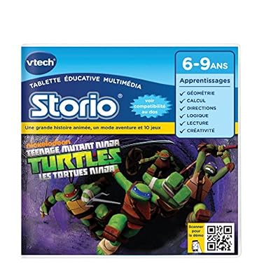 Vtech - 231305 - Storio 2 et générations suivantes - Jeu éducatif - Turtles les Tortues Ninja