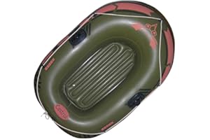 SPRACCUEIL Bateau Gonflable pour Chasse au Canard Sauvage, pêche en Plein air, Surf sur la Plage, 1 Personne