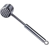 Battitore Per Carne Bellemain In Acciaio Inox - Martello Da 0,8 Kg Con Manico Ergonomico Antiscivolo