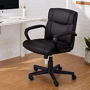 AmazonBasics Mid Back Office Chair (Black)