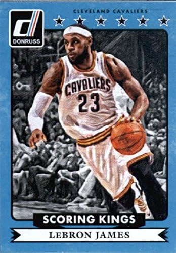 2014 /15 Donruss Scoring Kings Basketball Card #20 LeBron James Cleveland Cavaliers