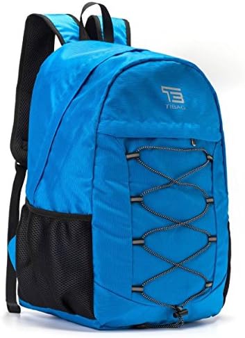 25/30/35L TB TIBAG Water Resistant Lightweight Packable Folding Foldable Camping Daypack Backpack (ROYAL BLUE, 35L)