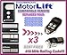 Produktbild 3 x 418XE, Garagentorantrieb Motorlift 84335EML (EML EML), 4182E, 4183E, 4185E (EML EML) Kompatibel Ersatz Fernbedienung Remote Control Handsender, 418MHZ Rolling Code (Schlüsselanhänger)