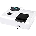 Portable Spectrophotometer 721, LDC Digital Lab Visible Spectrophotometer 350-1020nm Lamp, 6nm Tungsten Lamp Laboratory Analytical Equipment Spectrometer