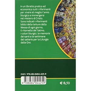 Calendario liturgico 2017