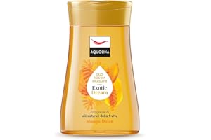 ‎AQUOLINA Aquolina feuchtigkeitsspendendes und zartes Duschöl mit Duft Exotic Dream mit natürlichen Ölen - 200 ml