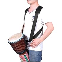 Cintura Regolabile Per Djembe Africano - Tamburo A Mano Con Cinghia Confortevole Per Batteristi - Foto 13