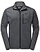Produktbild Jack Wolfskin Herren Mountain Pass Dynamic Fleecejacke, Dark Iron, XXXL
