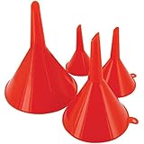 Silverline 282421 Funnel Set 4pce 50, 75, 100 and 120 mm