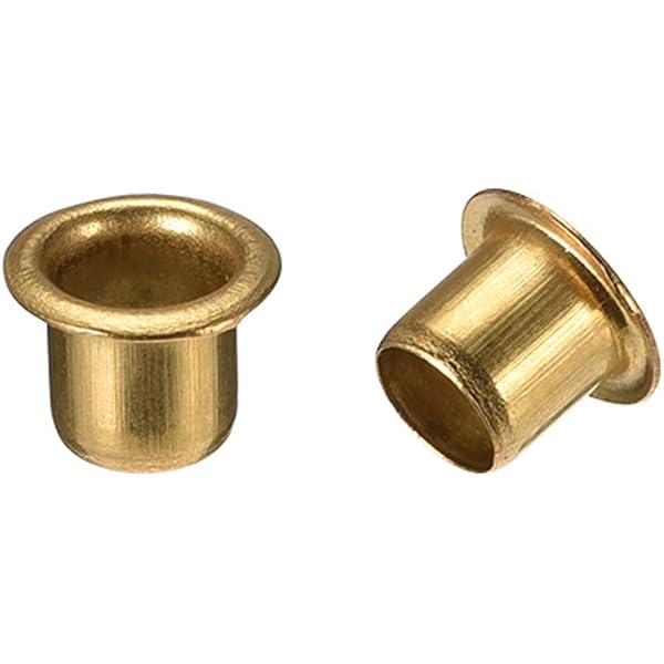 uxcell Hollow Rivet,6mm x 6mm Through Hole Copper Hollow Rivets uxcell Hollow Rivet,6mm x 6mm Through Hole Copper Hollow Rivets
