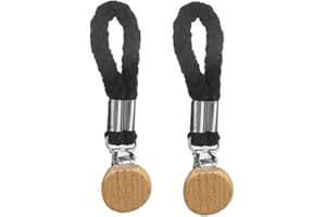 Rtyweth 2 x hängende Geschirrtücher-Clips, Handtuch-Clips mit Haken zum Aufhängen, kleine Clips, Hakenklammern, F-Loop-Aufhänger, Tuch