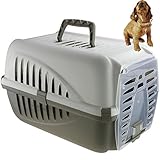 Tier Transportbox Tragebox Transportkäfig Transportkorb Tiertransportbox Tierbox Katze Welpe Hund