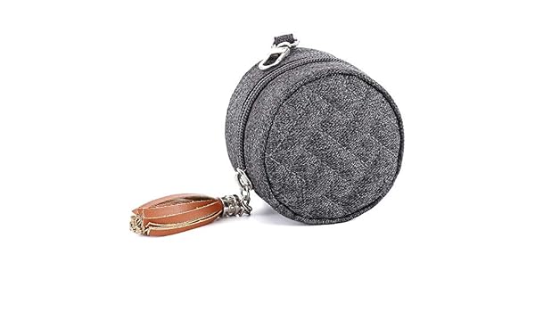 Babbleroo Etui A Sucette Detachable Gris Range Tetine Pour 2 Tetines Ou Nippleshields Unisexe Sucettes Et Anneaux De Dentition Crou Pochettes Pour Sucettes