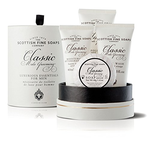 Scottish Fine Soaps Classic Male Grooming Essentials Gift Set
