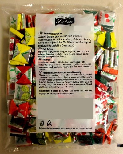 Preisvergleich Produktbild Böhme Fruchtkaramellen Kaubonbons 2220 gr.