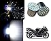 Auto Pearl - Premium Quality High Brightness 22 SMD White LED Bike Front Indicator Bulb Turn Signal Light Set of 2 Pcs. For - Kawasaki Ninja RS.249.00