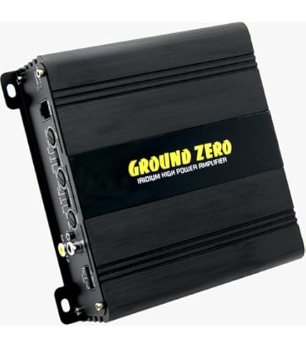 GROUND ZERO GZCA 1.5SPL-M1 アンプ GZCA 1500.M1 – Ground Zero Audio