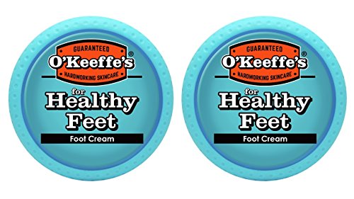 O'Keeffe's K0320001-2 Healthy Feet Foot Cream in Jar (2 Pack), 3.2 oz