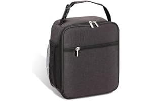 MEDIFIER Lunchbag Insulated Waterproof Portable Picnic Insulated Food Storage Box Tote Lunch Bag Cooler Bag for Family Camping Beach BBQ Fishing