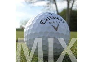 50 CALLAWAY MIX BALLES DE GOLF RÉCUPÉRATION / LAKE BALLS - QUALITÉ AAA / AA (A / B GRADE)