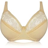 Ayigedu Women's Plus Size Underwire Padded Support Bra Sexy Full Coverage Soft Cup Bras