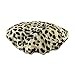 Betty Dain Stylish Design Terry Lined Shower Cap, The Socialite Collection, "safari Spots"