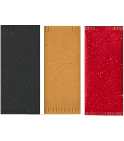 Buste Porta Posate In Carta - 10x25 Cm Con Tovagliolo 38x38 Cm, Confezione 900 Pezzi - Foto 9