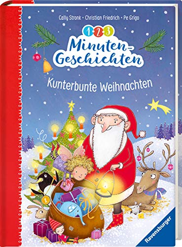 1-2-3 Minutengeschichten: Kunterbunte Weihnachten (Vorlese- und Familienbücher)