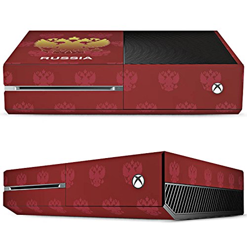 Microsoft Xbox One Case Skin Sticker aus Vinyl-Folie Aufkleber Russland EM Trikot Fußball Europameisterschaft