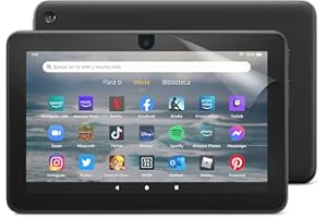 NuPro Protector de pantalla transparente para tablet Amazon Fire 7 (12.ª generación, modelo de 2022), 2 unidades