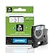Produktbild D1 Standard Tape Cartridge for Dymo Label Makers, 1/4in x 23ft, Black on Clear