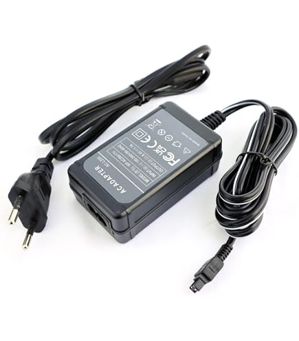 Caricabatterie Vhbw Per Sony Handycam DCR-SR35/SR36 – Stazione Di Ricarica Con Cavo Auto E Spia LED