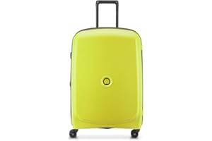 DELSEY PARIS - Belmont Plus - Valise grande taille rigide extensible - 70x47x33 cm - 87 litres - M - Vert Chartreuse