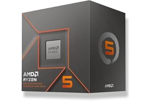 Processore AMD Ryzen 5 8500G (scheda grafica integrata Radeon, 6 Cores/12 Threads, 65W TDP, AM5 Socket, 22MB Cache , up to 5 GHz max boost frequency, wraith stealth cooler)
